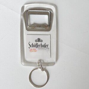 Attractive Schofferhofer Weizen Beer Bottle Opener Keychain Grapefruit